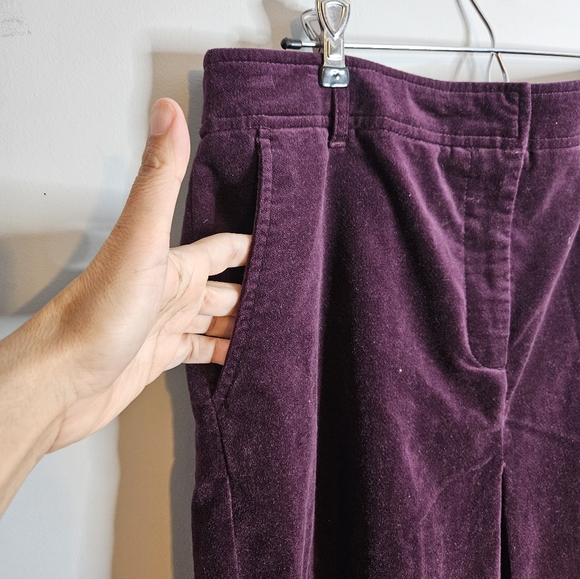 Talbots Purple Midi Skirt Size 12 - Picture 3 of 7
